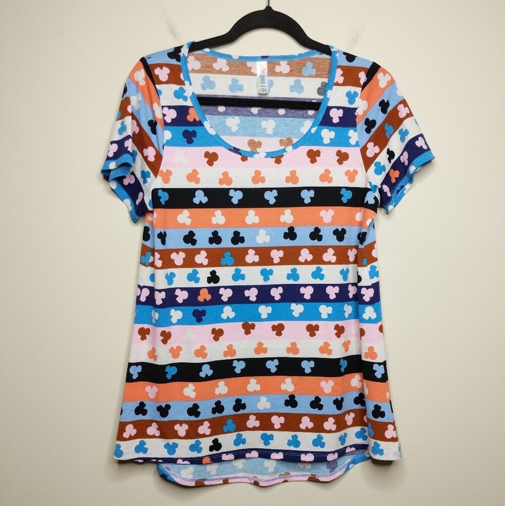 LuLaRoe Disney Mickey Mouse Top - Size S - EUC